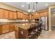 Well-equipped kitchen, granite counters and stainless steel appliances at 13232 W Los Bancos Dr, Sun City West, AZ 85375