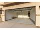 Attached garage with open door, providing ample storage space at 31751 N Velvet Rush Rd, San Tan Valley, AZ 85143