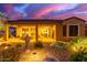 Outdoor patio with seating area, and access to the house at 28694 N 127Th Ln, Peoria, AZ 85383