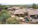 Aerial view of home showcasing backyard pool and desert landscape at 33231 N 72Nd Pl, Scottsdale, AZ 85266