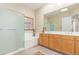 Large bathroom with double vanity and bathtub at 33231 N 72Nd Pl, Scottsdale, AZ 85266