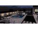 Enjoy this relaxing pool and spa area with a mountain view at 9297 E Sundance Cir, Gold Canyon, AZ 85118