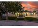 Charming curb appeal with a landscaped front yard and seating area at 6908 E Mariposa Dr, Scottsdale, AZ 85251