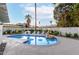 Relaxing backyard with a kidney shaped pool and patio seating at 6908 E Mariposa Dr, Scottsdale, AZ 85251