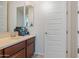 Clean bathroom with double vanity and ample counter space at 2327 N Beverly Pl, Buckeye, AZ 85396