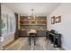 Bright home office features built-in shelves and a large work surface at 2327 N Beverly Pl, Buckeye, AZ 85396