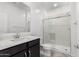 Clean bathroom with a large shower and vanity at 7499 E Sweet Honey Ln, San Tan Valley, AZ 85143