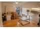 Second bedroom with a mattress, boxes, and glass-top table at 2025 E Campbell Ave # 330, Phoenix, AZ 85016
