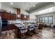 Open concept kitchen with an island, perfect for entertaining at 5604 S 225Th Ave, Buckeye, AZ 85326