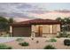 One-story home with a two-car garage and desert landscaping at 10692 W Arica Rd, Casa Grande, AZ 85193