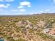Community view showcasing desert landscape and mountain views at 4657 E Matt Dillon Trl, Cave Creek, AZ 85331