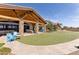 Relax and enjoy the spacious covered patio at 24884 N 171St Ln, Surprise, AZ 85387