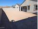 Large backyard with gravel and block wall at 48466 N Duran Way, Gold Canyon, AZ 85118