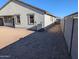 Newly built home with a large backyard and block wall for privacy at 48466 N Duran Way, Gold Canyon, AZ 85118