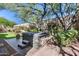 Private hot tub nestled in a beautifully landscaped backyard at 2340 W Horsetail Trl, Phoenix, AZ 85085