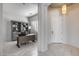 Bright entryway with built-in shelving and office area at 2340 W Horsetail Trl, Phoenix, AZ 85085
