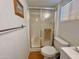 Clean bathroom with shower stall and toilet at 8865 E Baseline Rd # 504, Mesa, AZ 85209