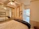 Bedroom with mirrored closet and view of living area at 8865 E Baseline Rd # 504, Mesa, AZ 85209
