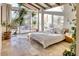 Spacious bedroom with large windows and tile floors at 4549 E Marion Way, Phoenix, AZ 85018