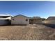 House exterior and large backyard at 414 E 5Th St, Eloy, AZ 85131