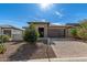 Modern home exterior with paver driveway at 17863 E Paria Canyon Dr, Rio Verde, AZ 85263