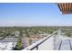 Expansive balcony showcasing panoramic city views at 2201 N Central Ave # 4E, Phoenix, AZ 85004