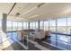 Common area with city views and modern furnishings at 2201 N Central Ave # 4E, Phoenix, AZ 85004
