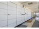 Common area hallway with doors and floor at 2201 N Central Ave # 4E, Phoenix, AZ 85004