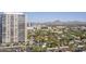 Aerial view showing building and surrounding cityscape at 2201 N Central Ave # 4E, Phoenix, AZ 85004