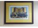Framed artwork depicting the building's architecture and location at 2201 N Central Ave # 4E, Phoenix, AZ 85004