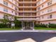 Mid-century modern entrance to Phoenix Towers at 2201 N Central Ave # 4E, Phoenix, AZ 85004