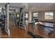 Well-equipped gym featuring weight machines and free weights at 5450 E Deer Valley Dr # 1209, Phoenix, AZ 85054