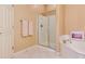 Bathroom with shower, bathtub, and double sinks at 5450 E Deer Valley Dr # 1209, Phoenix, AZ 85054