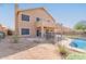 Two-story house with a large backyard and pool at 4356 E Rancho Tierra Dr, Cave Creek, AZ 85331