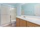 Clean bathroom with shower/tub combo, vanity, and toilet at 4356 E Rancho Tierra Dr, Cave Creek, AZ 85331