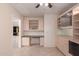 Built-in office area with cabinets and a desk at 5505 E Mclellan Rd # 9, Mesa, AZ 85205