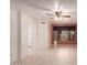 Spacious living room with tile floors and a large window at 5505 E Mclellan Rd # 9, Mesa, AZ 85205