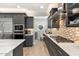 Modern kitchen with stainless steel appliances and custom cabinetry at 17543 E Silver Sage Ln, Rio Verde, AZ 85263