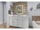 Main bathroom with soaking tub and a walk-in shower at 10637 W Eucalyptus Rd, Peoria, AZ 85383