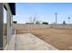 Large backyard with a concrete patio at 2068 E Howe Ave, Tempe, AZ 85281