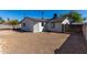Large backyard with gravel and block wall at 15840 N 22Nd St, Phoenix, AZ 85022