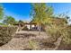 Landscaped backyard with a view of the house and patio at 22608 W Gardenia Dr, Buckeye, AZ 85326