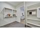 Large walk-in closet with ample shelving and hanging space at 3329 W Desert Dawn Dr, Phoenix, AZ 85083