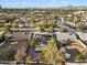 Aerial view showcasing the house and surrounding neighborhood at 1413 E Windsor Ave, Phoenix, AZ 85006