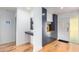Modern entryway with built-in storage and a contemporary design at 4701 N 68Th St # 144, Scottsdale, AZ 85251