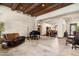 Spacious living area with a piano, comfortable seating, and high ceilings at 20242 N 103Rd Way # 1246, Scottsdale, AZ 85255