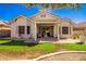 House backyard with grass, gravel, and pergola at 980 S 220Th Ln, Buckeye, AZ 85326