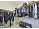 Large walk-in closet with ample shelving and hanging space at 16918 S 180Th Dr, Goodyear, AZ 85338