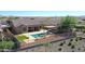 Single story home with private pool and backyard at 16918 S 180Th Dr, Goodyear, AZ 85338