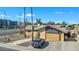 Single-story home with a two-car garage and desert landscaping at 15402 N 56Th Ave, Glendale, AZ 85306